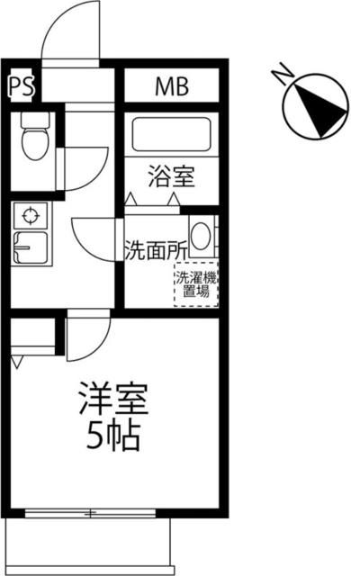 スカイウィング四つ木の間取り