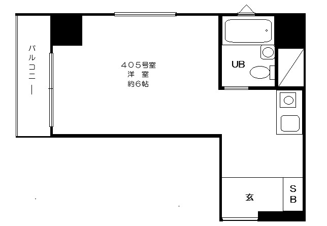 東京都台東区蔵前２（マンション）の賃貸物件の間取り