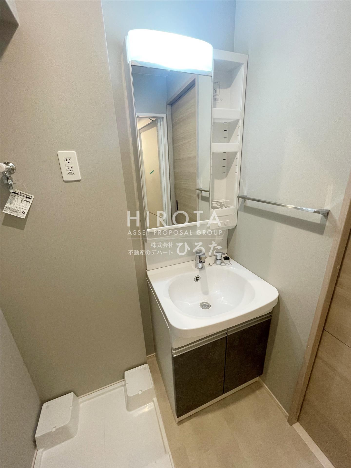 洗面設備　2階モデルルーム同仕様