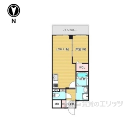 VITA荒本の間取り写真
