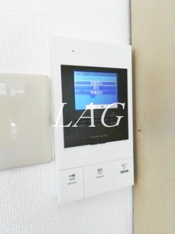 セキュリティ　モニター付インターフォンです。