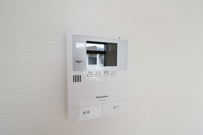 セキュリティ　モニタ付インターホンです。
