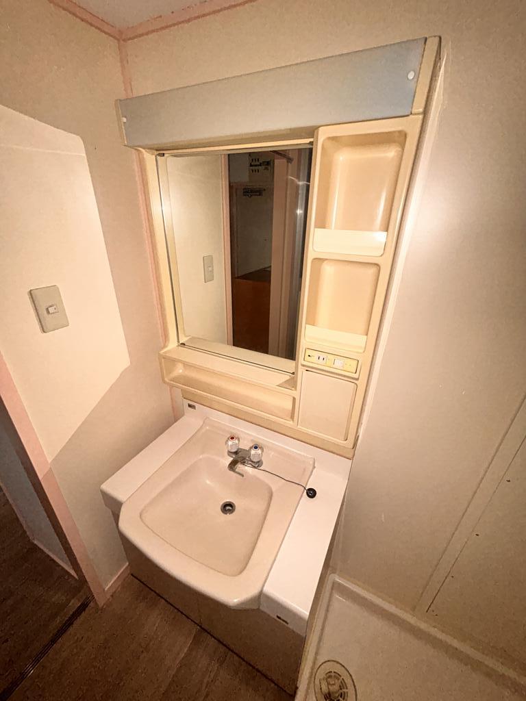 洗面設備　ビレッジハウスの同一物件・同一タイプの間取りの写真です