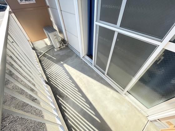 バルコニー　※別部屋の写真です