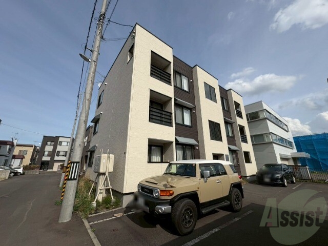建物外観　札幌市東区本町二条「レジデンス苗穂本町」