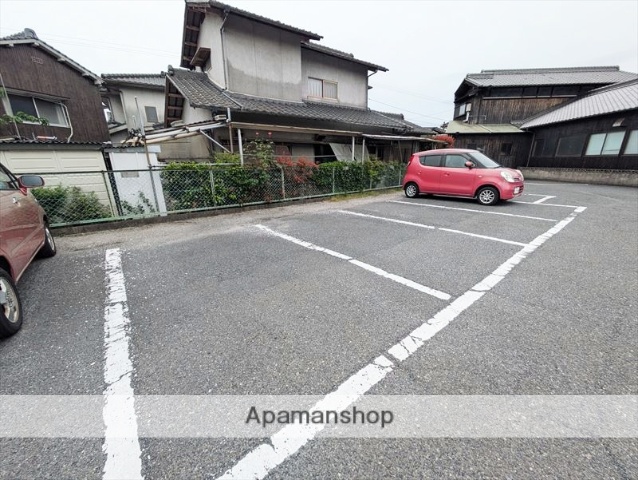 駐車場　眺望