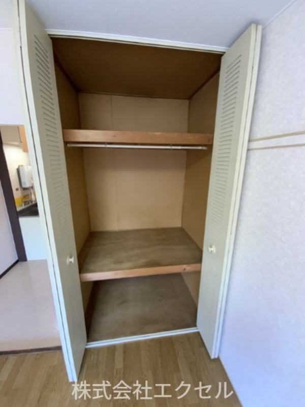 収納　クローゼットです。