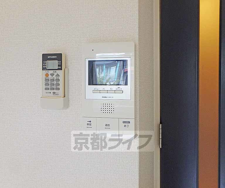セキュリティ　インターフォンです。