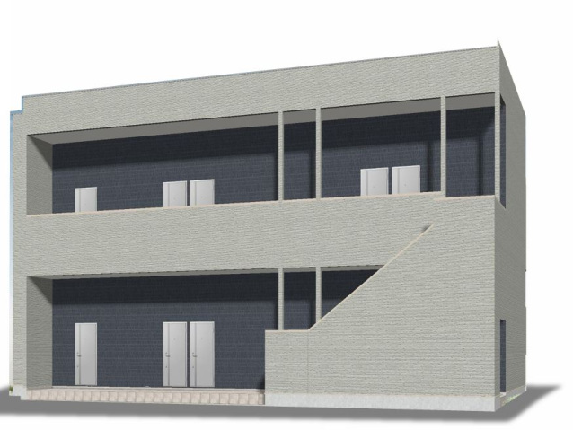 建物外観　完成予想図