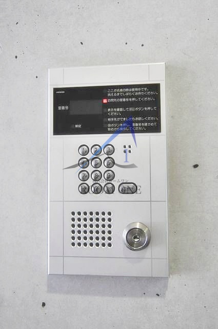 セキュリティ　オートロックです。