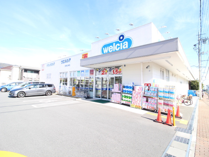 ドラックストア　ウェルシア（ドラッグストア）まで600m