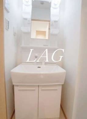 洗面設備　洗面台です。