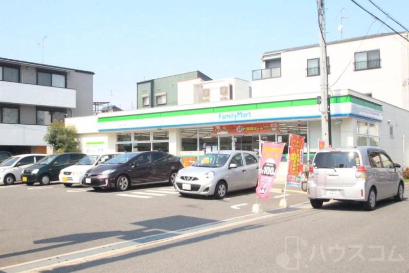 コンビニ　ファミリーマート上住吉二丁目店（コンビニ）まで275m