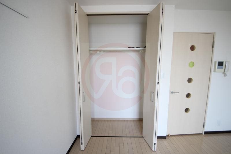 収納　たっぷりとした収納スペースです