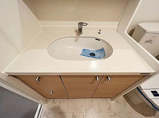 洗面設備　同タイプ部屋　参考写真です