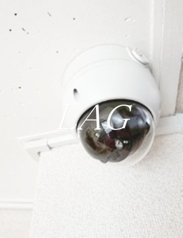 セキュリティ　防犯カメラです。