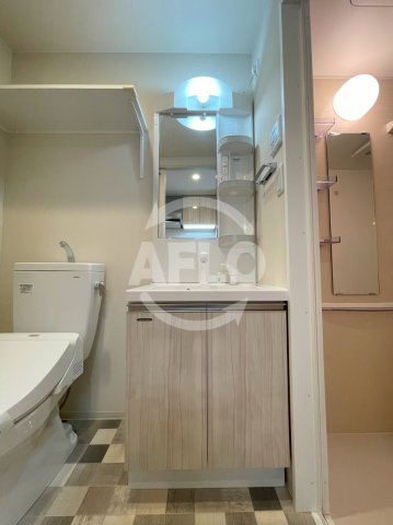 洗面設備　アービングNeo平野駅前　独立洗面台