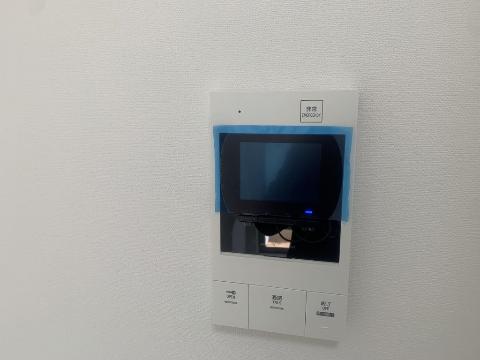 セキュリティ　カメラ付インターホン（イメージ）