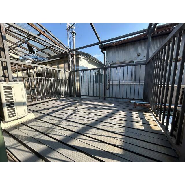 バルコニー　広さもあり日当たり良好