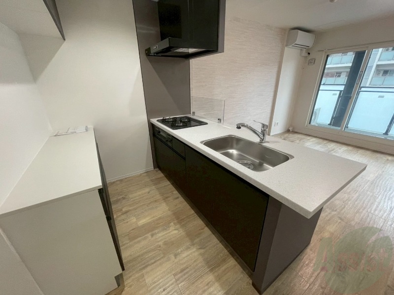 キッチン　システムキッチンなので、すぐお料理に使えます！