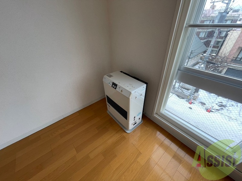 その他設備　灯油暖房です。札幌の寒い冬もこれで大丈夫！