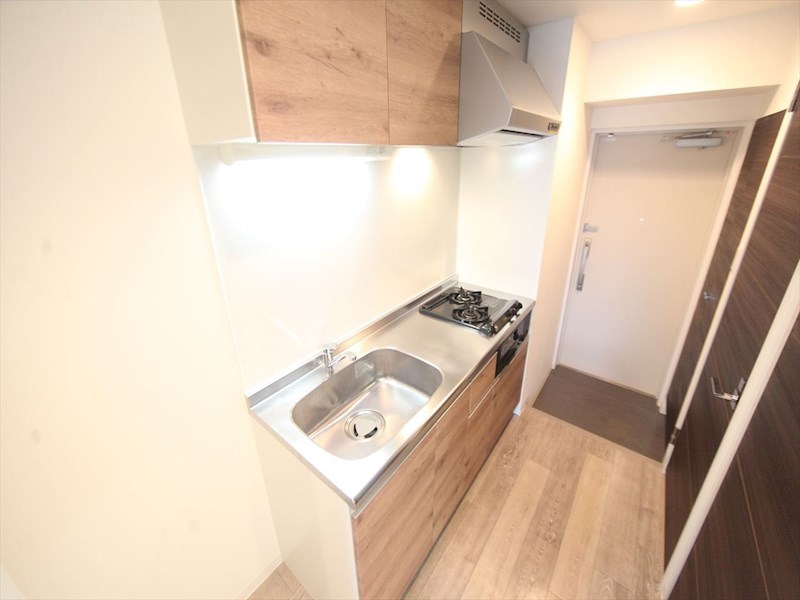 キッチン　システムキッチン（ガス2口コンログリル付）