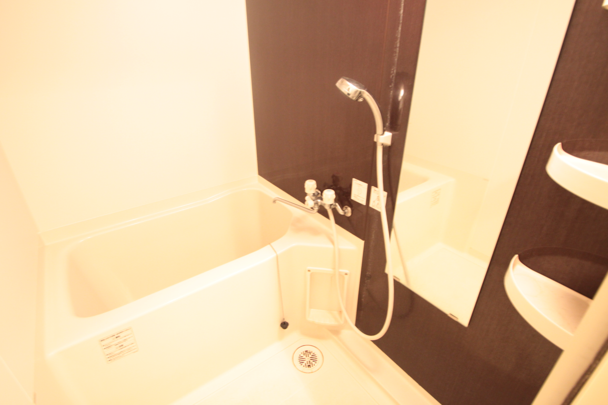 バス・シャワールーム　清潔感のあるバス。