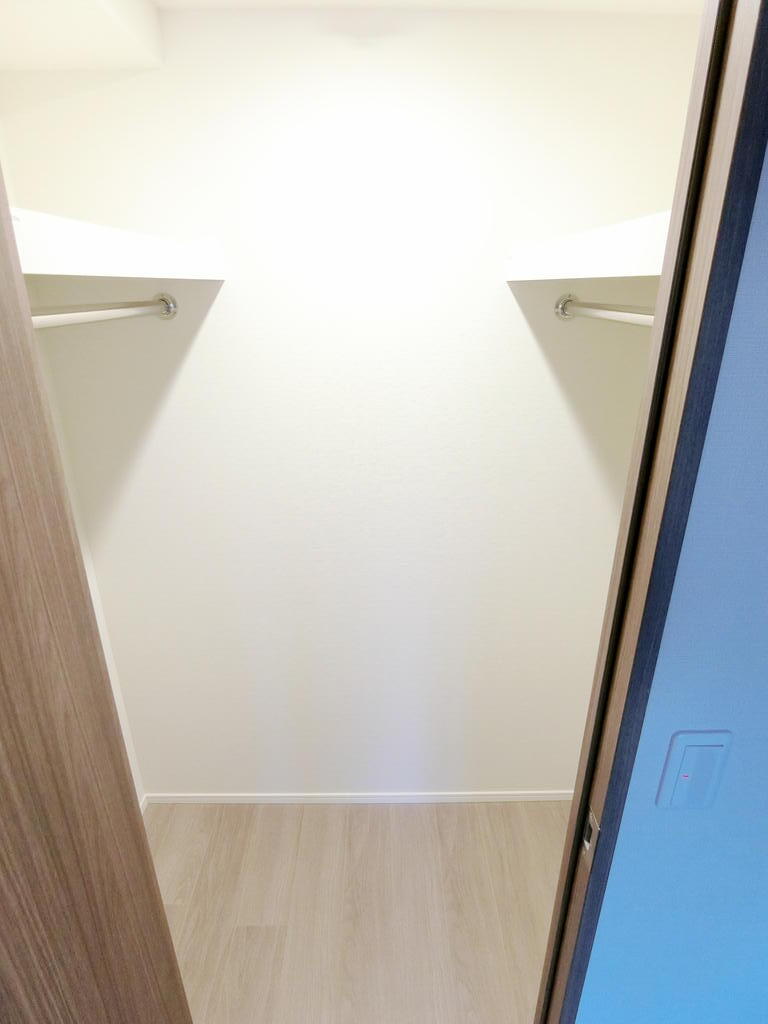 収納　ウォークインクローゼット