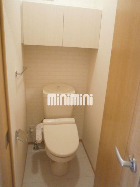 トイレ　収納あります。