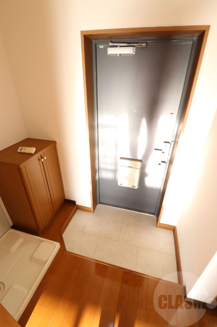 玄関　シューズボックス付きの玄関