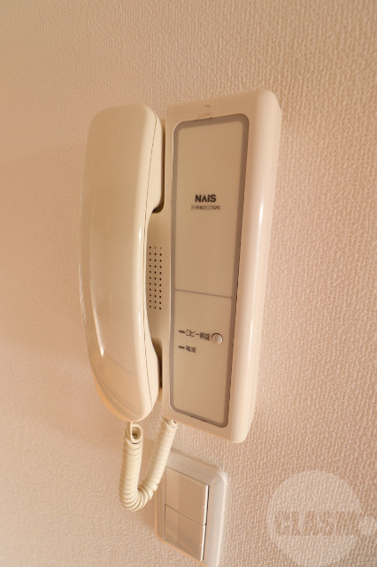 セキュリティ　インターホンで安心です