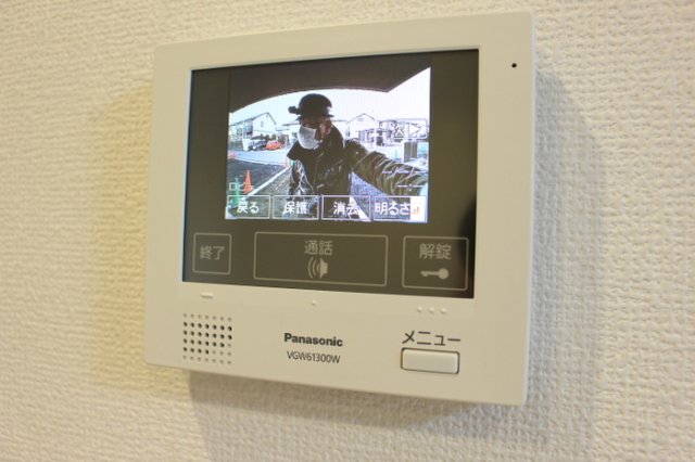 セキュリティ　オートロック・録画機能付カラーモニターインターホン
