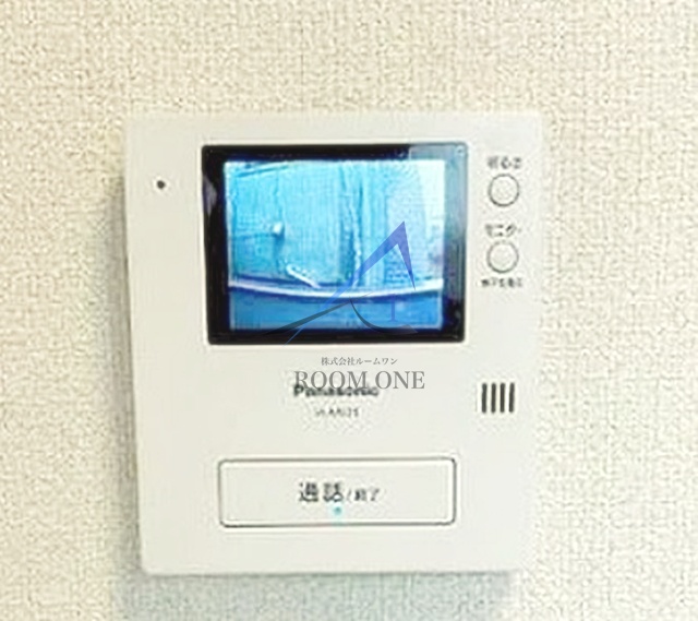 セキュリティ　モニター付きインターホンです。