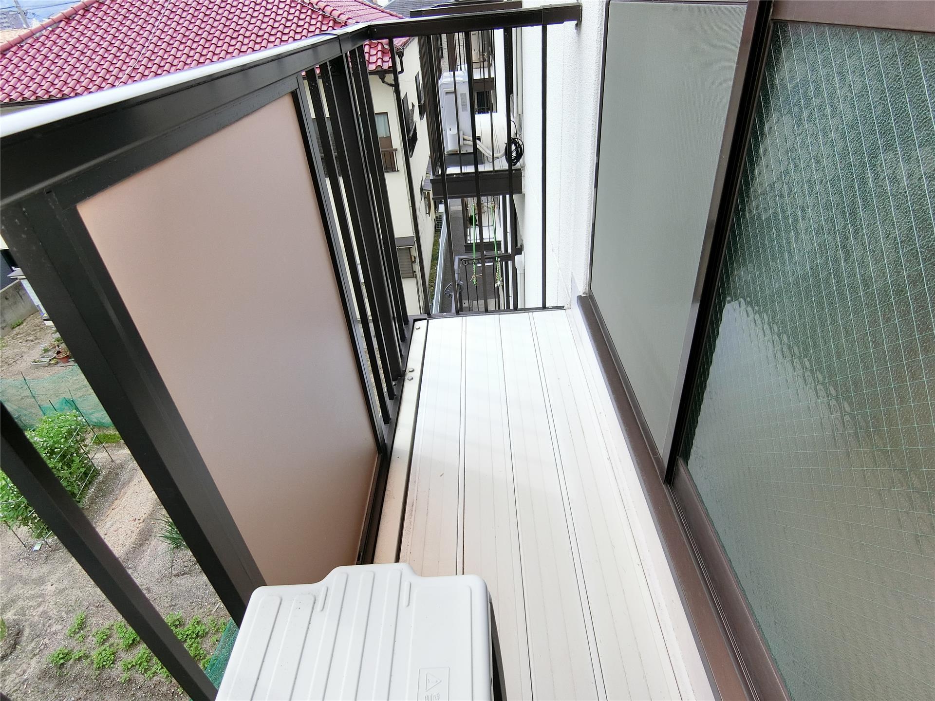 バルコニー　日当たりの良い南向きのバルコニー♪