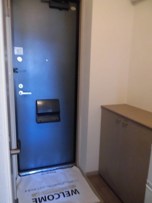 玄関　明るい玄関です