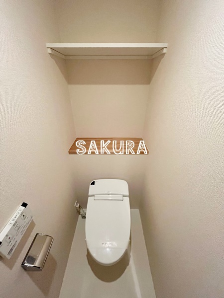 トイレ　嬉しい温水洗浄便座♪