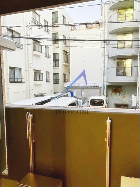 バルコニー　眺望です。