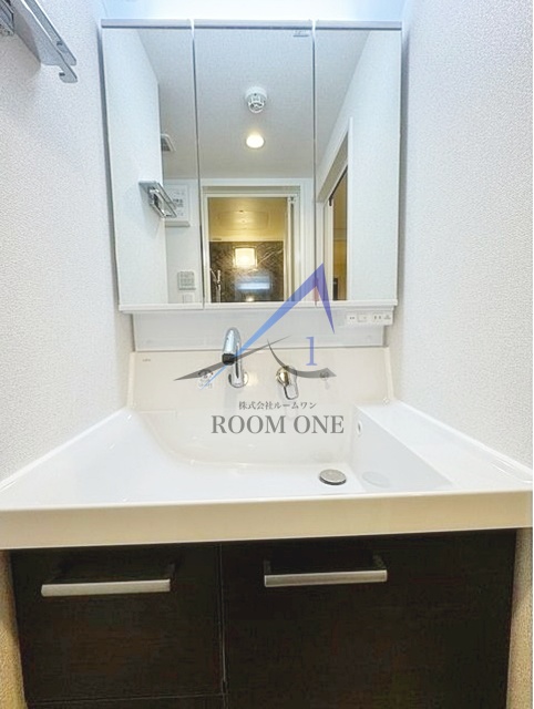 洗面設備　洗面台です。