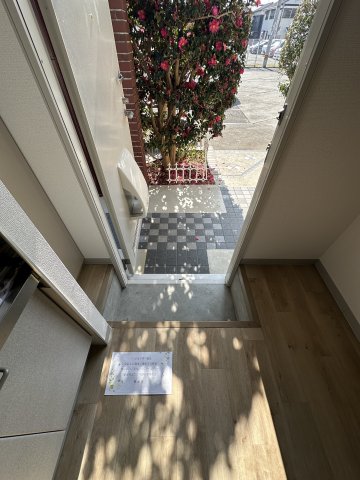 玄関　毎日通る玄関はこちらです