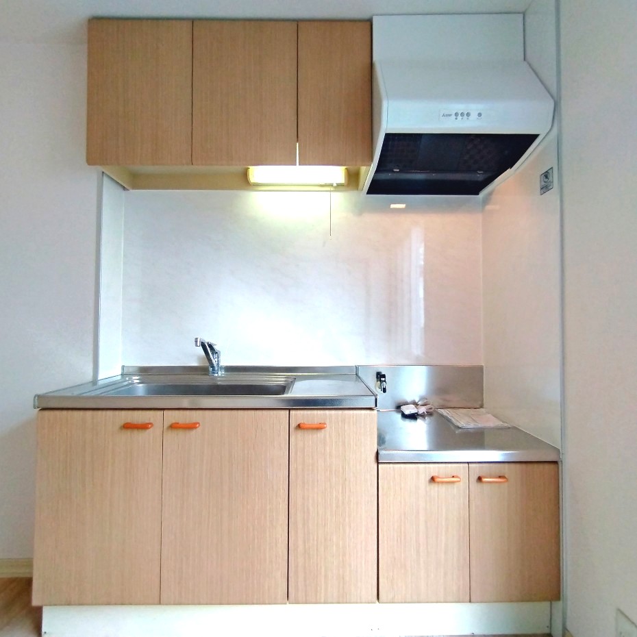 キッチン　ガスコンロ対応で楽しくお料理♪