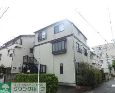 建物外観　新築工事中