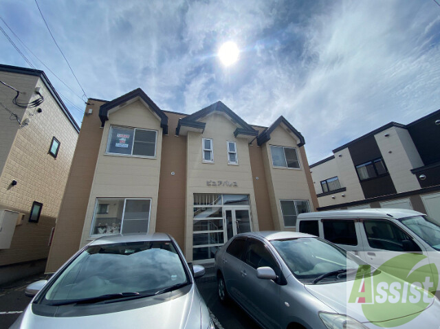 建物外観　札幌市北区新川四条「ピュアパレス」