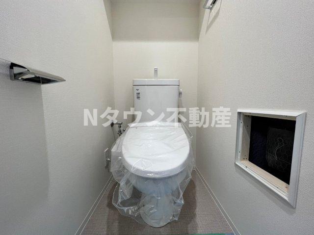 トイレ　ゆったりとした空間のトイレです