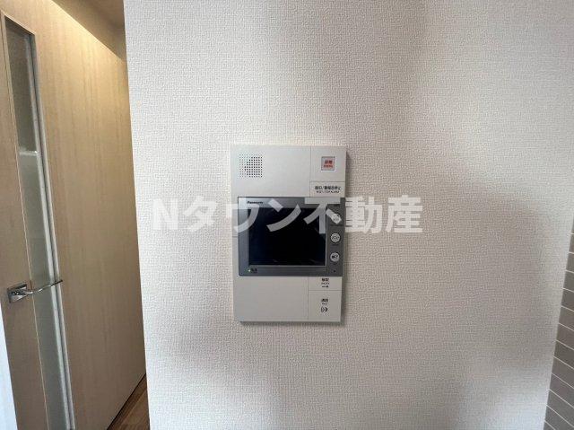 セキュリティ　モニター付きインターホンです