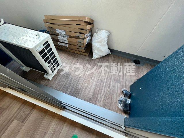 バルコニー　落ち着いた時間を過ごせるバルコニーです