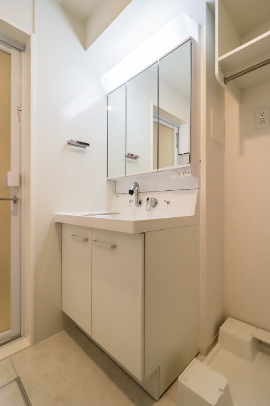 洗面設備　図面と現状に相違がある場合には現状を優先