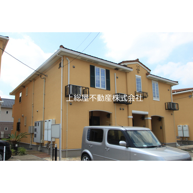 建物外観　南欧風の外観にキュンとします