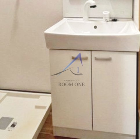 洗面設備　洗面台です。