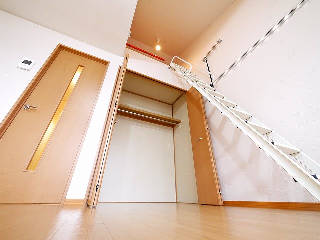 収納　十分な収納スペースがあります