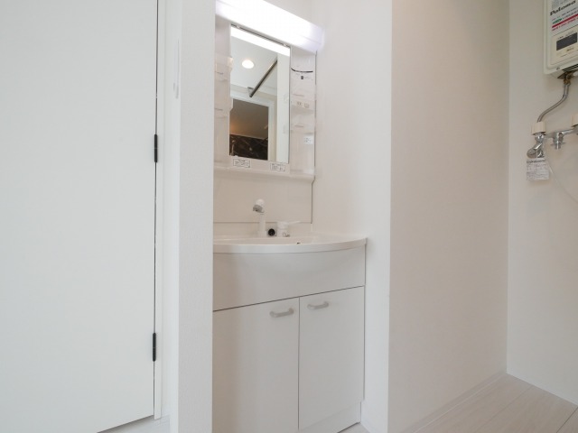 洗面設備　シャワードレッサー付きです！